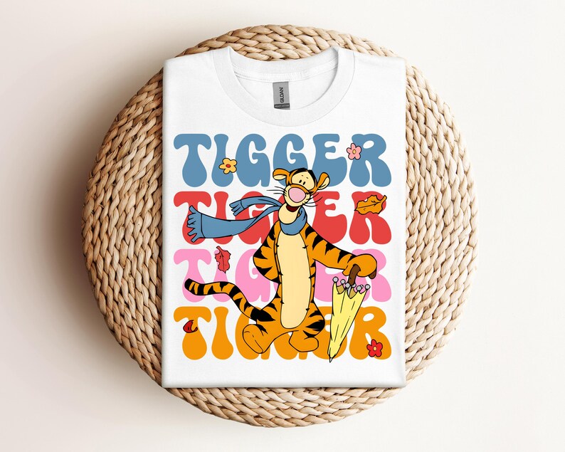 Disney Winnie The Pooh Tigger Shirt, Piglet Eeyore Shirt, Disney Family Shirt, Disneyland Trip 2025 Shirt, Disney Group Matching Shirt