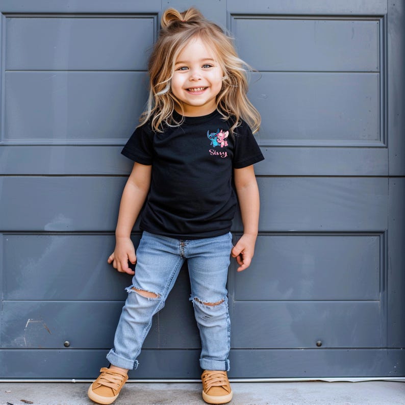 Custom Stitch Birthday Girl Shirt, Lilo and Stitch Party