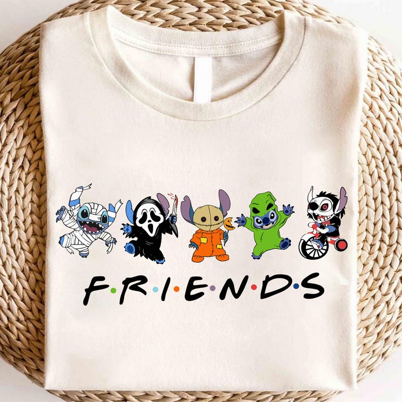Halloween Stitch Angel Couple Shirt, Ghost Stitch Angel Disney Halloween Shirt, Matching Disney Couples Shirt, Spooky Season Graphic Tee