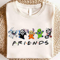 Halloween Stitch Angel Couple Shirt, Ghost Stitch Angel Disney Halloween Shirt, Matching Disney Couples Shirt, Spooky Season Graphic Tee