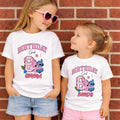 Stitch Angel Birthday Gırl Shirt, Disney Girl Birthday Tee, Custom Stitch Part T-Shirt, Stitch Toddler Gift, Birthday Family Matching Tees