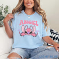 Cute Angel Shirt, Disney Angel Est 2004, Floral Disney Stich Angel, Disneyland Trip, Girly Disney, 483917