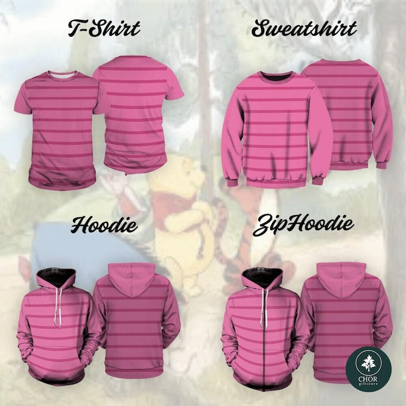 Custom Winnie the Pooh Characters 3D Halloween Costume product image 4