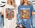 Disney Matching Shirts, Walt Disney World Ghost Pooh, Piglet Est 1971, Spooky Castle Sketch, Personalized v neck tshirt