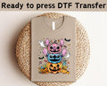 Disney Stitch & Angel Halloween DTF Transfer, Trick or Treat