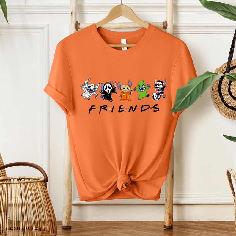 Halloween Stitch Angel Couple Shirt, Ghost Stitch Angel Disney Halloween Shirt, Matching Disney Couples Shirt, Spooky Season Graphic Tee