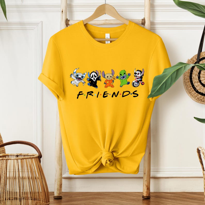 Halloween Stitch Angel Couple Shirt, Ghost Stitch Angel Disney Halloween Shirt, Matching Disney Couples Shirt, Spooky Season Graphic Tee