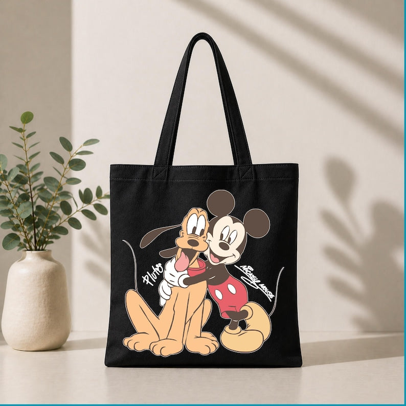 Mickey Mouse Pluto Sweatshirt, Disney Best Friends Hoodie, Vintage Cartoon Pullover, Cute Theme Park Vacation Gift