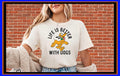 Life Is Better With Dogs Shirt Pluto Dog Lover Gift Cartoon Pet Owner Apparel Retro Dog Mom Hoodie Dog Dad TShirt Disney Fan Tee OP150