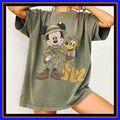 Retro Mickey & Pluto Safari Mode T-Shirt, Disney Animal Kingdom Trip Tee, Let's Get Wild, WDW Disneyland Family Trip Tee 2026 Q277