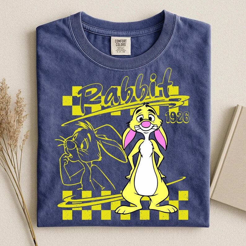 Comfort Colors® Disney Pooh Bear Shirt, Disney Eeyore T-Shirt, Magic Kingdom Family Trip Tee, Tigger And Piglet Shirt, Disneyworld Shirt