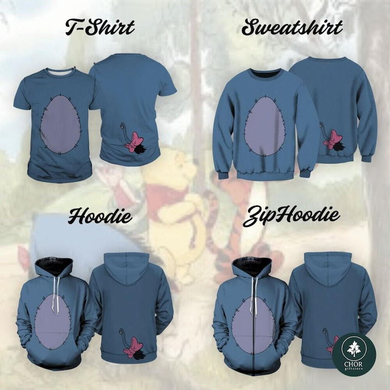 Custom Winnie the Pooh Characters 3D Halloween Costume product image 5