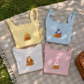 EMBROIDERD Winnie the Pooh & Friends Halloween Tank Top, Pooh Piglet Tigger Eeyore Costume Crop Top, Disney Spooky Season Park Outfit 2026