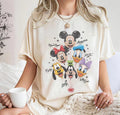 Mickey Friends Balloon Shirt, Disney Character Tee, Mickey Minnie Donald Daisy Goofy Pluto Vacation Shirt