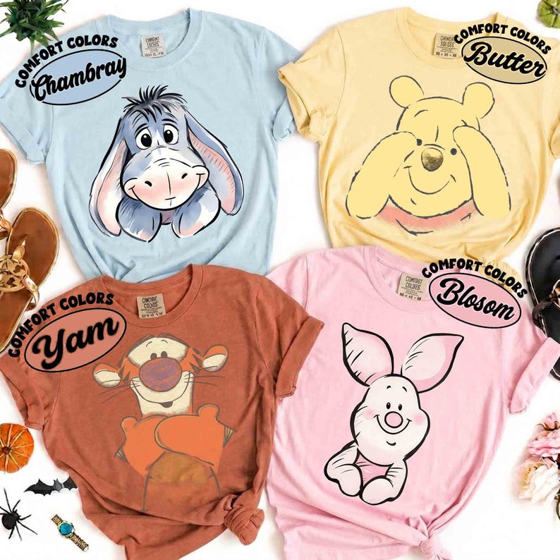 Winnie the Pooh & Friends Face Characters Family Matching product image 1