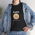 Pluto Identifies As A Planet T-Shirt | Funny Astronomy Shirt | Space Nerd Gift | Pluto Planet Graphic Tee | Science Humor Unisex Shirt