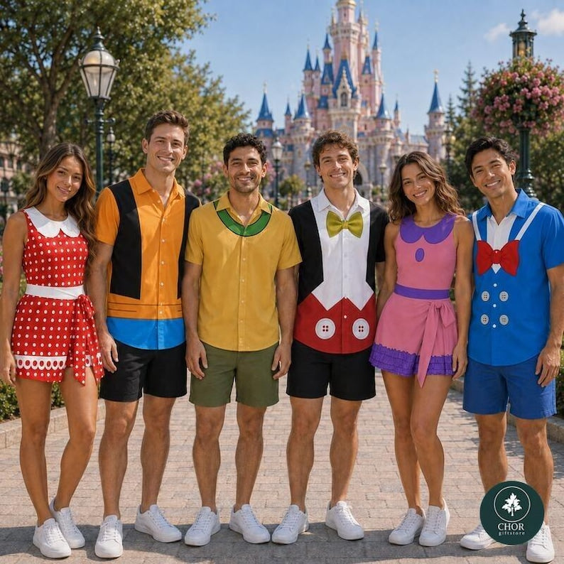 Minnie Mouse Halloween Cosplay Skirt, Button Up, Trip product image 1
