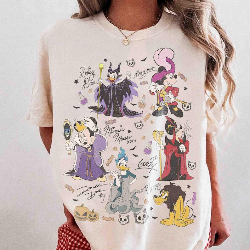Vintage Mickey & Friends Costume Disney Villains Halloween product image 1
