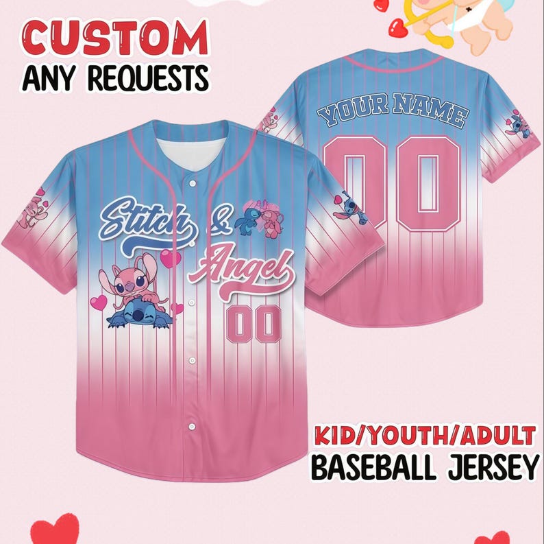 Personalized Poke Inspired Baseball Jersey, Custom Name Sports Jersey, Anime Baseball Shirt, Custom Number Jersey, Fan Gift for Him Her