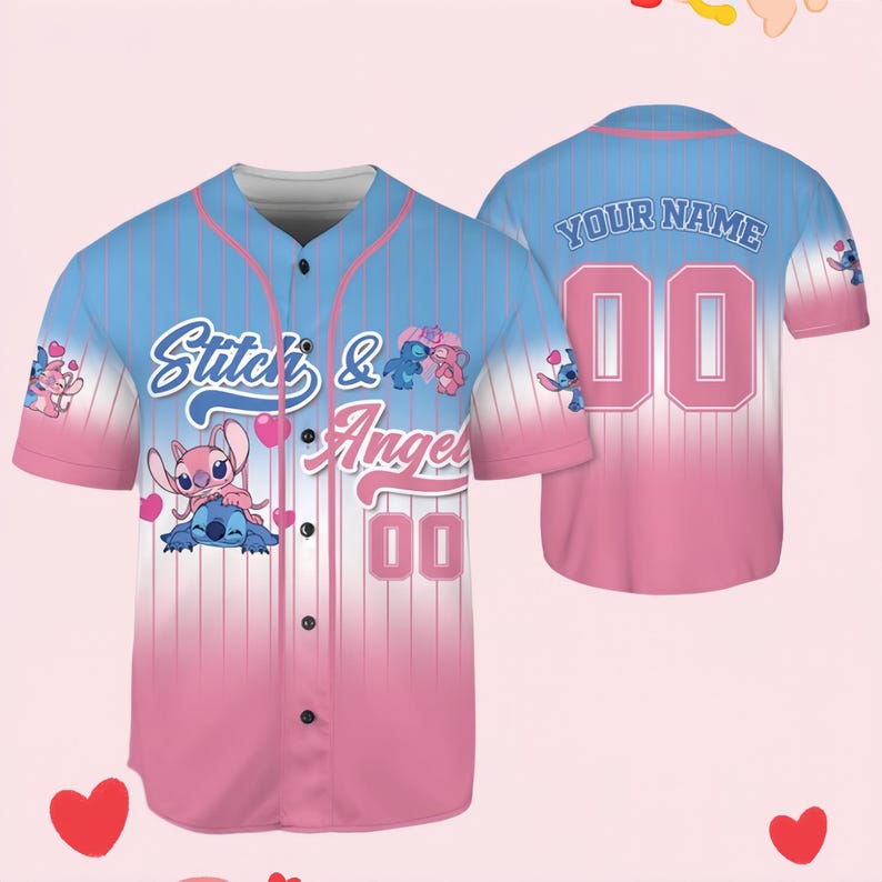 Personalized Poke Inspired Baseball Jersey, Custom Name Sports Jersey, Anime Baseball Shirt, Custom Number Jersey, Fan Gift for Him Her