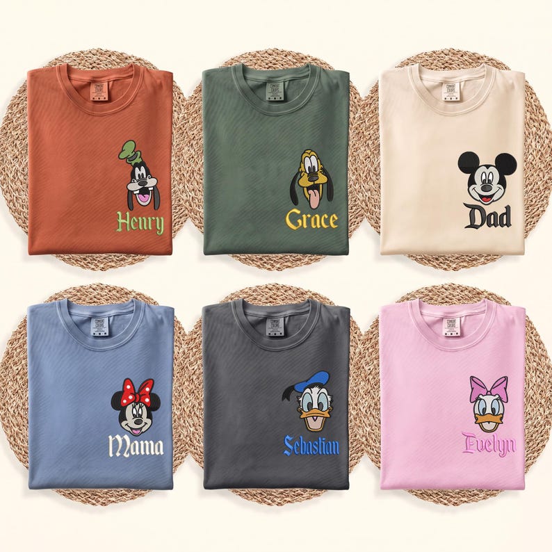 Embroidered Stitch Angel Couple Shirt, Custom Disney Family Matching Tee Gift