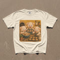 Piglet Baking Cookies T-Shirt, Cute Pig Baker Kitchen Graphic, Funny Farm Animal Tee, Comfort Colors® Baker Gift