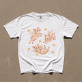 Flying Pig T-Shirt, Cute Winged Piglet Graphic, Whimsical Farm Animal Tee, Comfort Colors® Pig Lover Gift