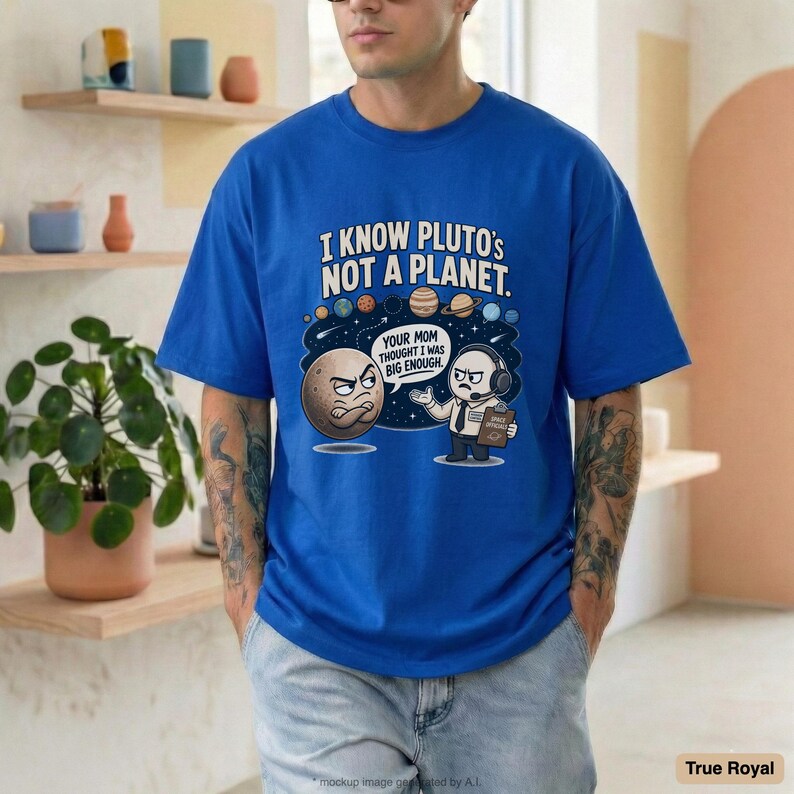 Pluto Shirt | Funny Astronomy Shirt | Space Shirt | Science Tee