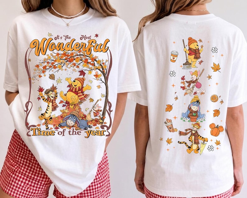Disney Pooh and Friends Fall Vibes Most Wonderful Time product image 3