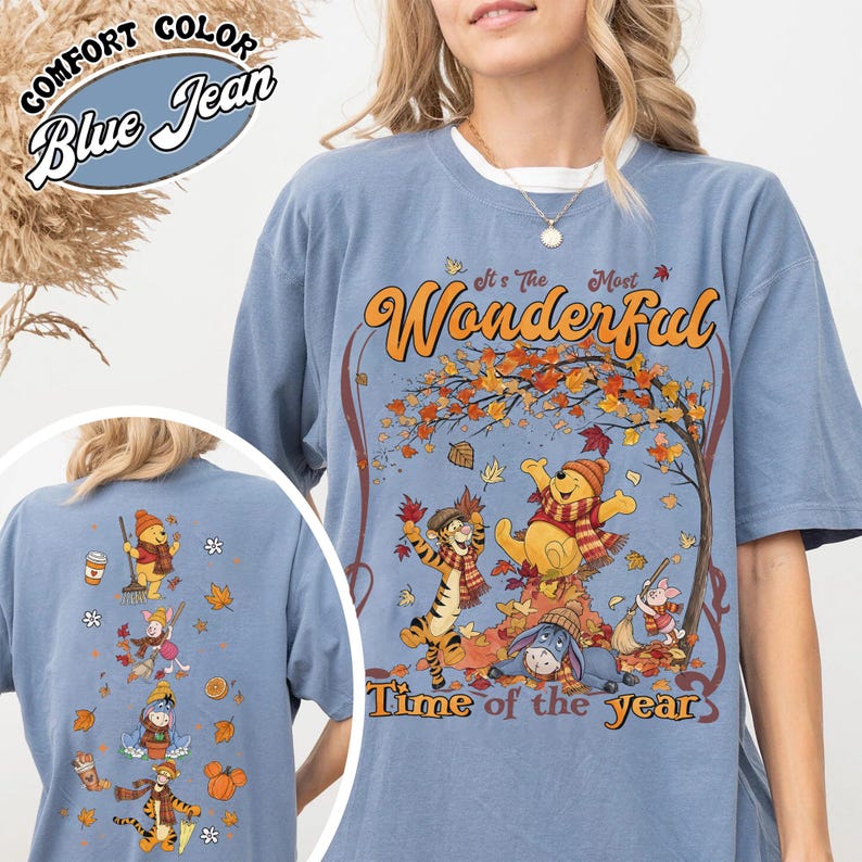 Disney Pooh and Friends Fall Vibes Most Wonderful Time product image 4