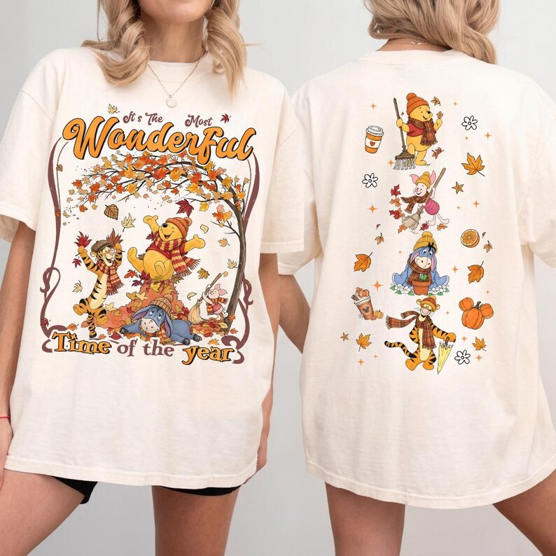 Disney Pooh and Friends Fall Vibes Most Wonderful Time product image 1