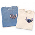 Embroidered Stitch Angel Couple Shirt, Custom Disney Family Matching Tee Gift