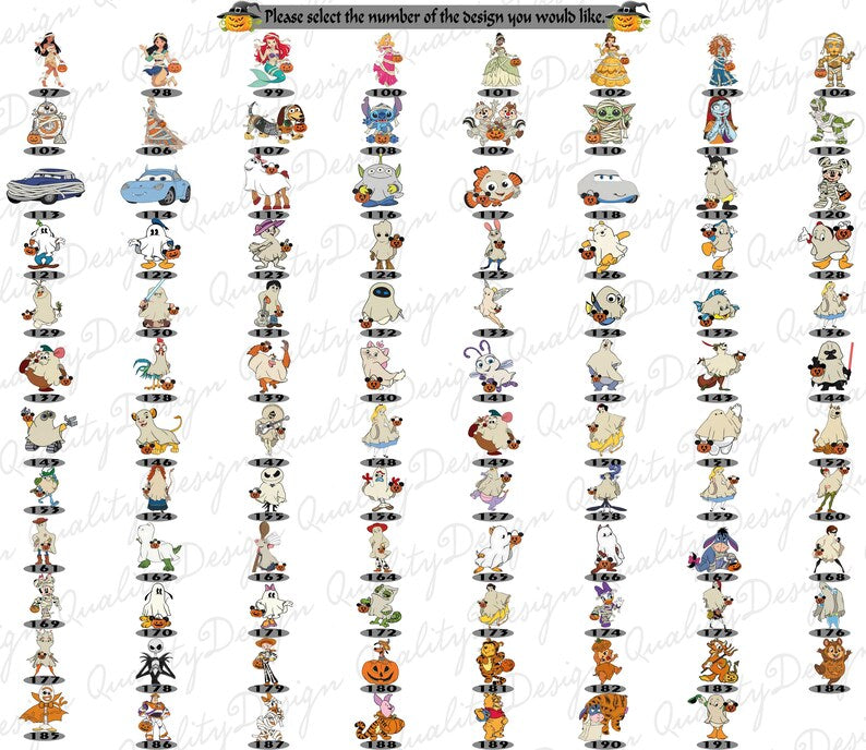 Personalized Disney Halloween Shirt, 115+ Character Choices, Family Matching Tee, Mickey Minnie Goofy Pluto 2026