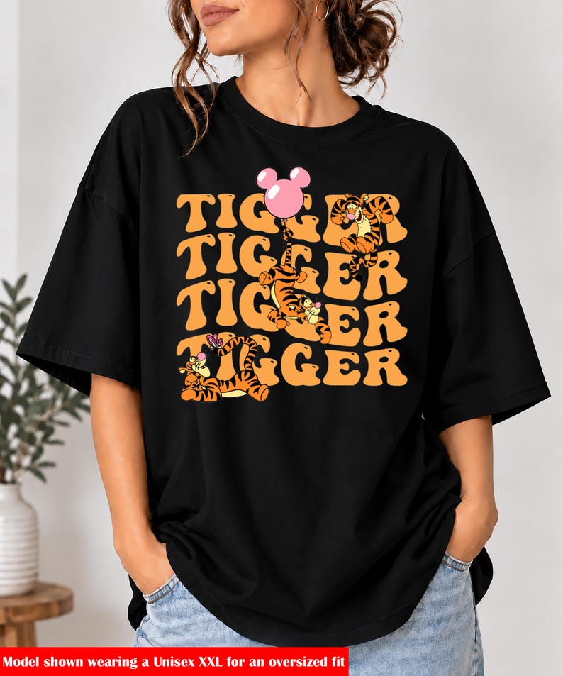 Custom Disney Family Trip T-Shirt, Disneyland Paris 26 , Tiger, Piglet, Encore, Pooh, Storybook Magic, Disney World, Toy Story, PIG04