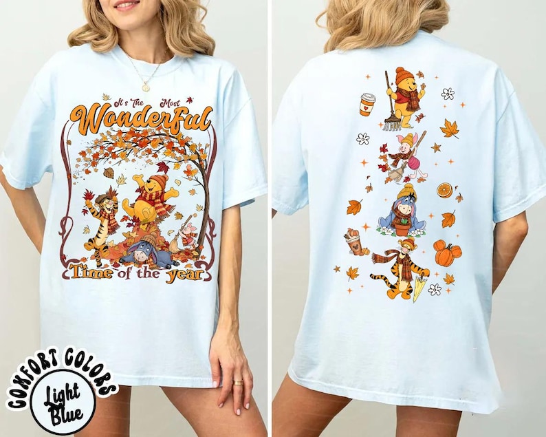 Disney Pooh and Friends Fall Vibes Most Wonderful Time product image 5