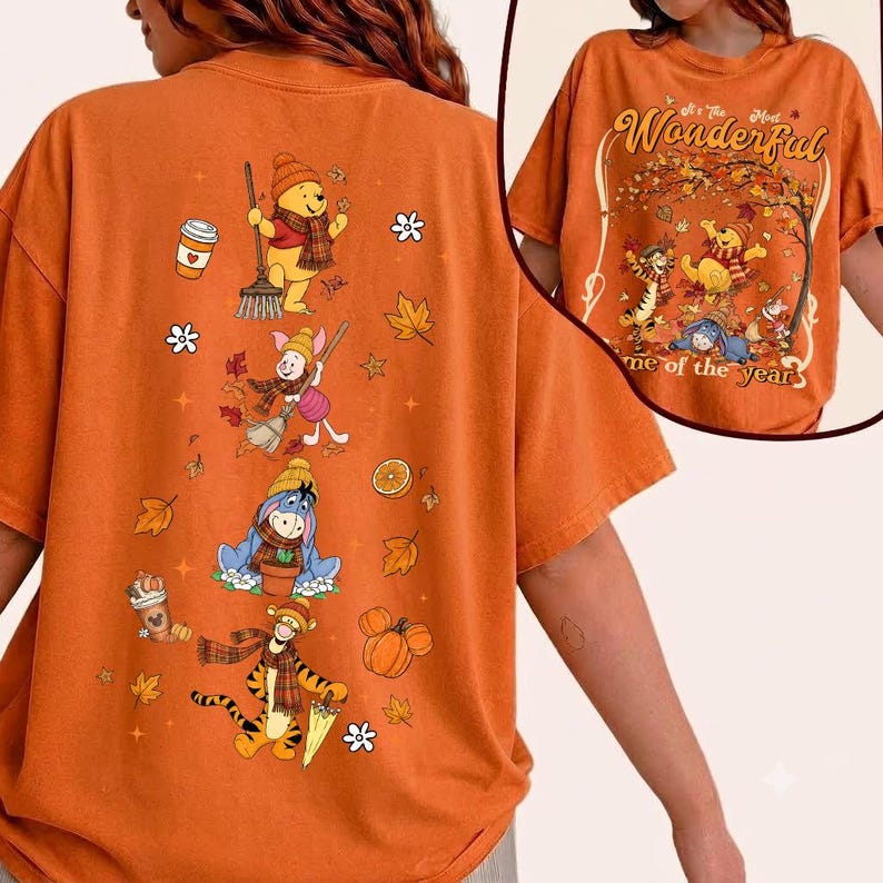 Disney Pooh and Friends Fall Vibes Most Wonderful Time product image 2