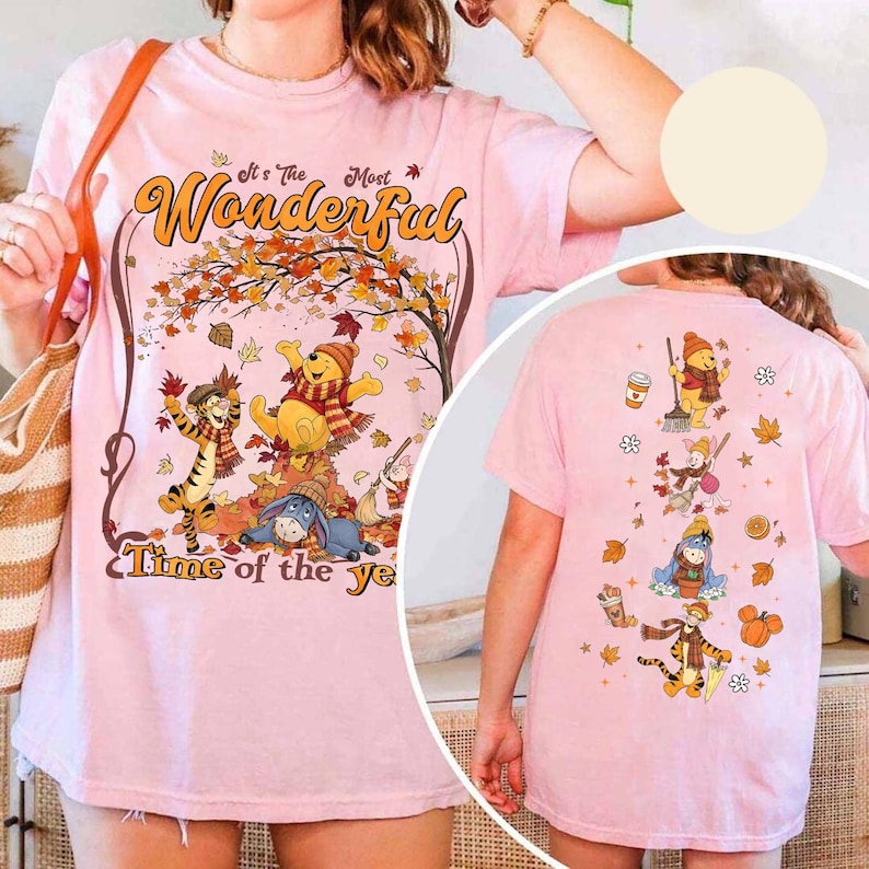 Disney Pooh and Friends Fall Vibes Most Wonderful Time product image 6
