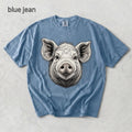 Pig Head T-Shirt, Piglet TShirt, Comfort Colors Tee