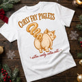 Curly Fry Piglets Shirt, Funny Pig Lover Tee, Cute Farm Animal Shirt, Curly Fries Food Pun Tee, Piglet Graphic Shirt, Farmer Gift Tee