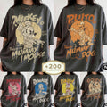 Tails of Mummy Mouse Disney Halloween Shirt, Comfort Colors Mickey Minnie Daisy Donald Goofy Pluto Mummy Tee, Retro Spooky Family Vacation