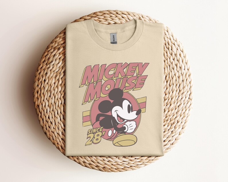 Retro Mickey Mouse Tee, Disney Shirt