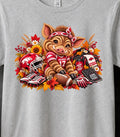 Custom Football Piglet Shirt, Personalized Team Name & Number, Cute Football Mascot Tee, Game Day Fan Gift, Custom Sports Shirt