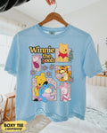Vintage Pooh Boxy Tee, Pooh Bear Shirt, Magic Kingdom Family Vacation 2026 T-Shirt, WDW Disneyland Trip Shirt