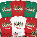 Christmas Disney Character Shirt, Personalized Name Tee, Custom Matching Family Shirts, Mickey Minnie Donald Daisy Goofy Pluto shirt