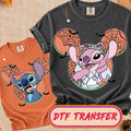 Stitch Angel Bride Halloween DTF, Couples Halloween DTF Transfer Ready For Press, Spooky Season Dtf Prints, Ready To Press, Direct To Film