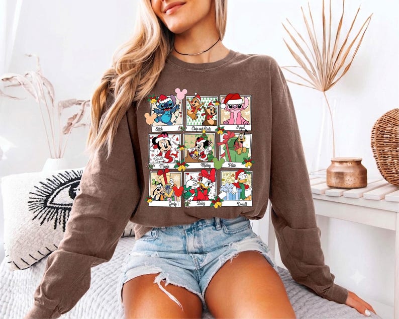 Comfort Colors Mickey and Friends Christmas product image 8