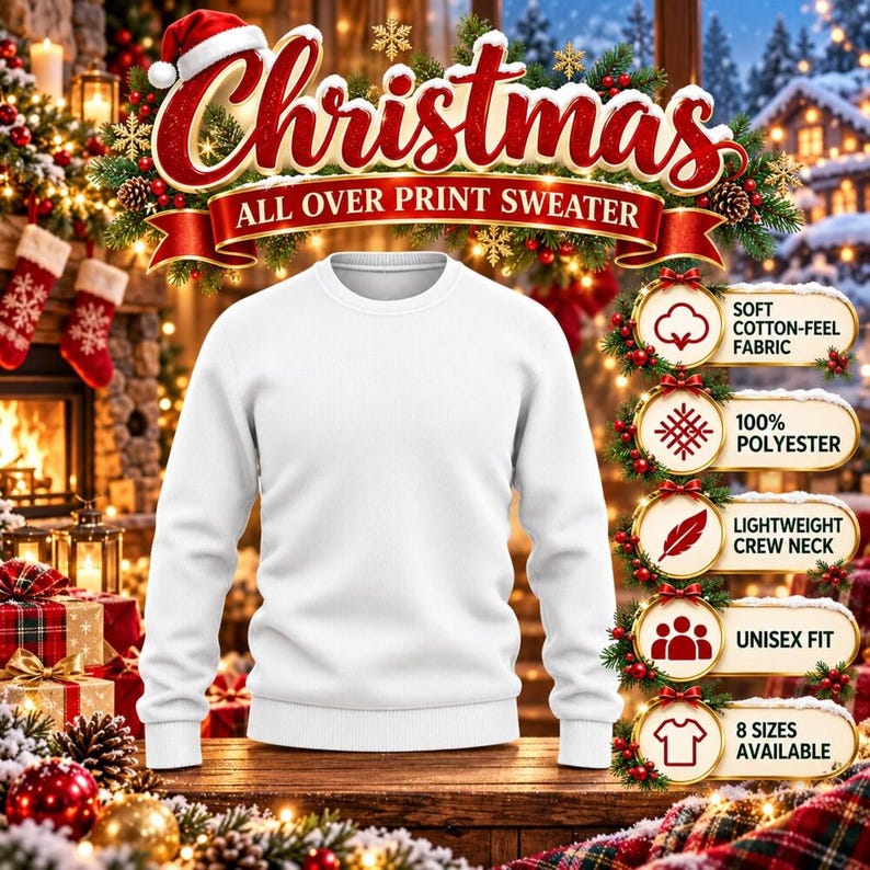 Stitch and Angel Christmas Sweater, Disneyland Ugly product image 10