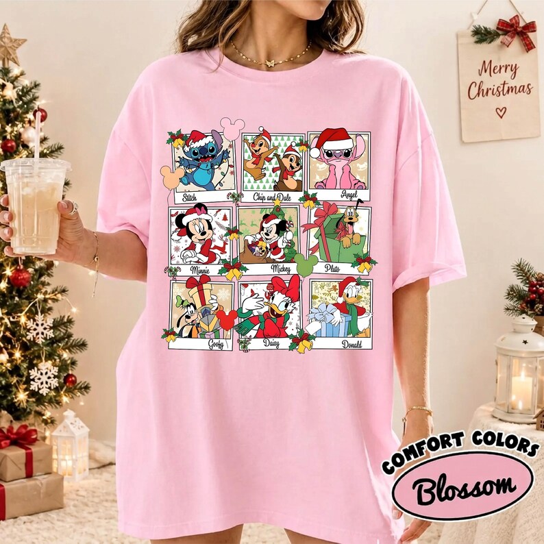Comfort Colors Mickey and Friends Christmas product image 4