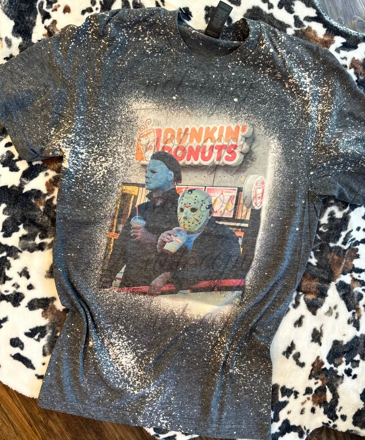 Charcoal bleached Dunkin’ Donuts Michael Myers and Jason product image 1