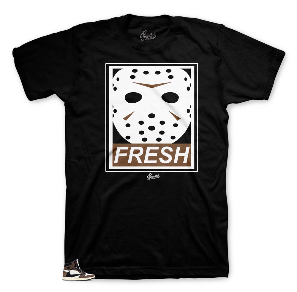 Retro 1 Cactus Jack Fresh to Death Shirt